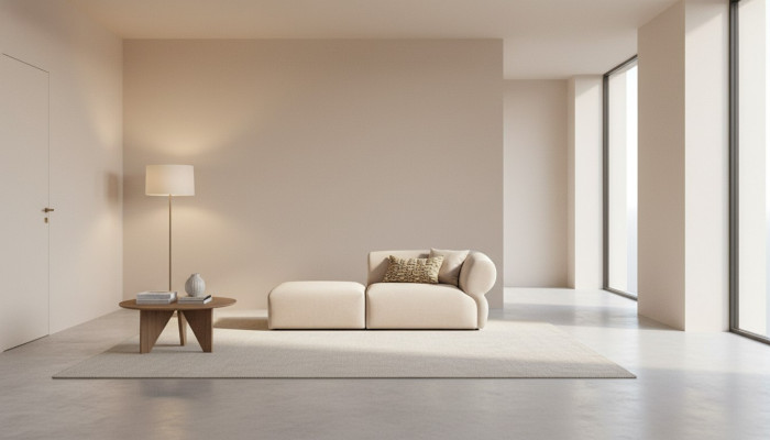 Textielbank 3-zits woonkamer luxe meubeldesign bank beige 215 cm