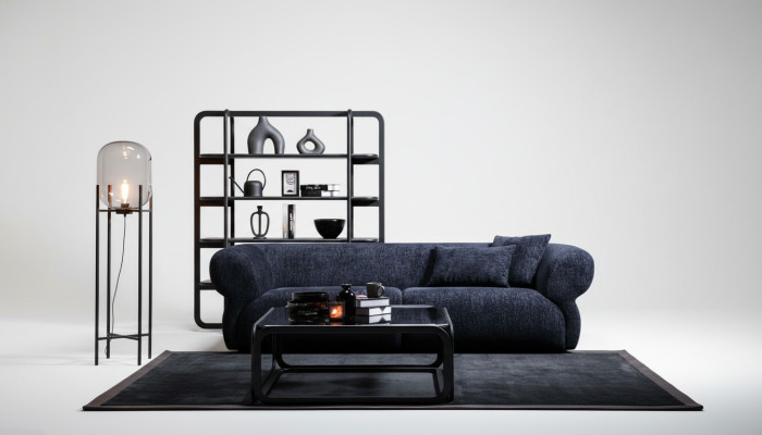 Sofa 3-zitsbank Bank Grote banken xxl 250cm Design Modern Zithoek Textiel Gestoffeerde bank