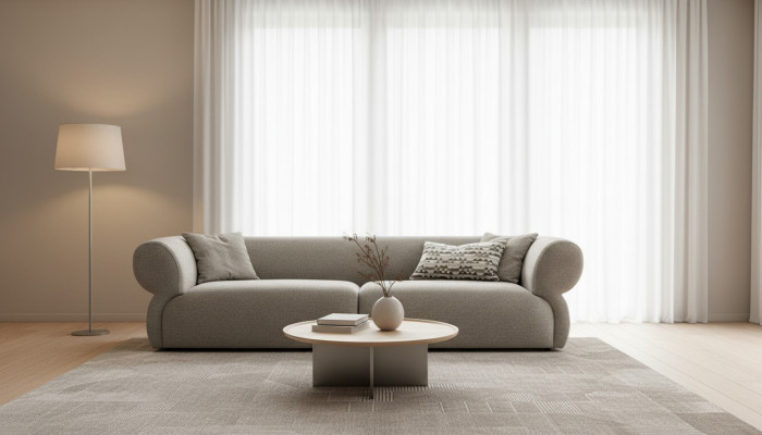 Bankstel 3-zits Beige Bankstel Luxe Woonkamer Modern Design Stoffering Nieuw