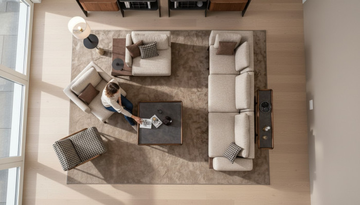 Bankstel Woonlandschap Hoekbank Set Stoffering Stoffen Bankstellen Textiel Sofas