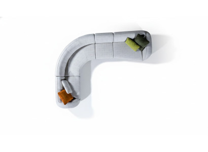 Eckbankstel Moderne Designer L-vorm bank bank woonkamer meubels