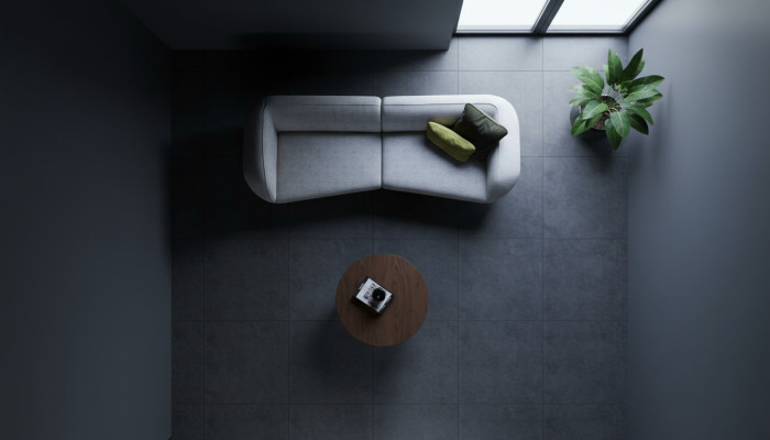 Ontwerper Grijze bankstel Woonkamer Modern Vierzitter Nieuw