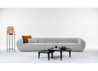 Grote vijfzits woonkamer meubels textiel bankstellen luxe moderne meubels