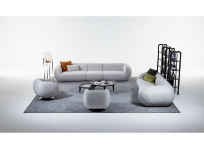 Sofa-set Woonkamermeubels Vijfzitter Vierzitter Fauteuil Set Designer Meubels