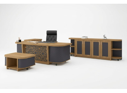 Compleet kantoormeubilair Tafel Werkkamermeubelen Designer Set Bureau