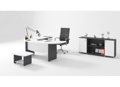 Modern kantoormeubilair set Kantoorinrichting Werkplekinrichting 3-delig