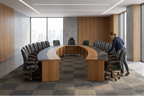 Grote conferentietafel kantoormeubilair werkkamer tafel 830cm xxl