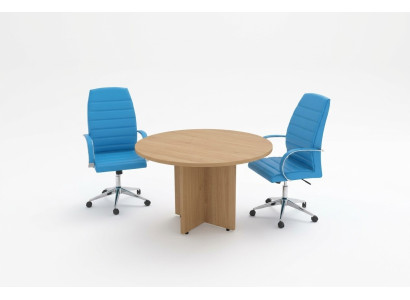Ronde thuiskantoor Nieuw kantoormeubilair WERKTAfel ontwerper