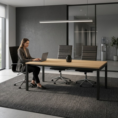 Kantoormeubelen Bureau Werkkamer Modern Bureau Directeursbureau