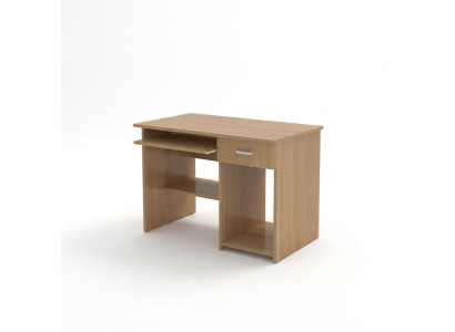 Houten computertafel thuiskantoor Modern kantoormeubilair bureau nieuw kantoor