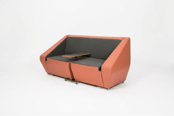 Kantoormeubilair tweezitsbank gestoffeerde bank Workstation Werkbank Sofas