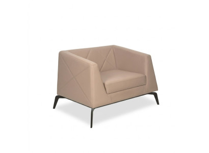 Beige luxe fauteuil kantoormeubilair gestoffeerde fauteuil kantoormeubelen