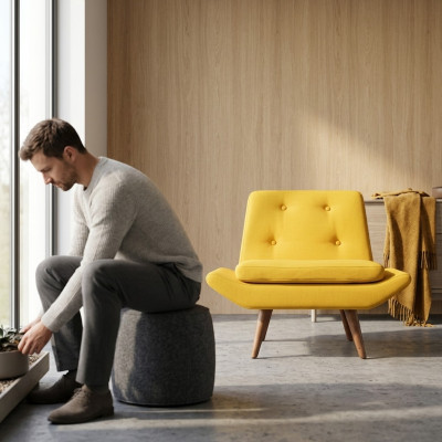 Zetel Modern Ontwerp Kantoor Meubilair Luxe Stoel Nieuw Beklede Zetel