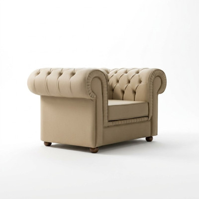 Chesterfield fauteuil Luxe kantoormeubilair Eenpersoons fauteuil Modern