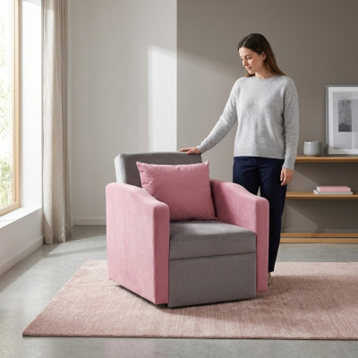 Ontwerpstoel Luxe zitplaats Eénpersoons kantoor meubilair Modern design Stof