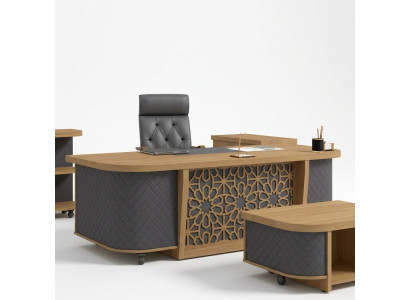 Groot directeursbureau Kantoorinrichting Werkkamertafel Moderne meubels