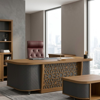 Werktafel kantoormeubels ontwerper directeursbureau Moderne kantoormeubels