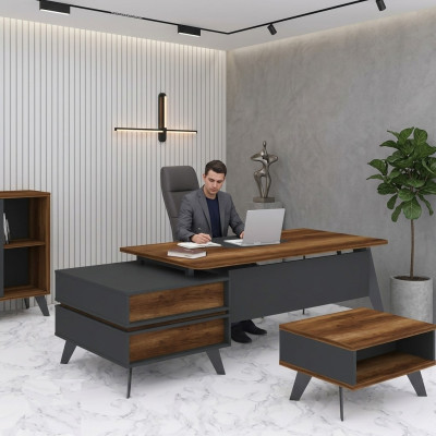 Kantoormeubelen Bureau Baas meubilair Computertafel Kantoorinrichting