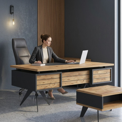 Kantoormeubels Luxe Hoekbureau Werkkamer Tafel Meubels Tafels