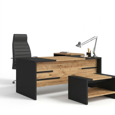Modern design bureau meubelen houten tafel nieuw kantoorchefstafels