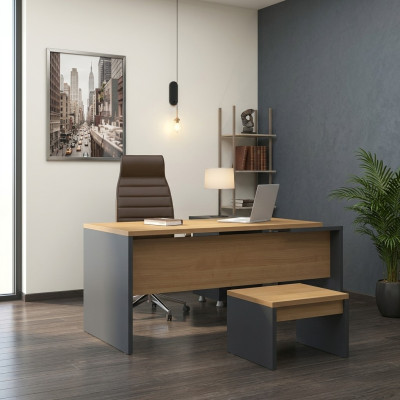 Hoekbureau Kantoor Meubels Houten Tafel Werktafel Bureautafel Kantoor