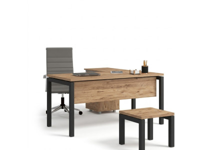 Werkkamer_houten_bureaus_Kantoormeubilair_Bureau_Computertafel