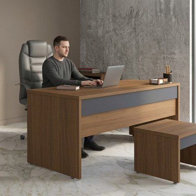 Bureau kantoormeubels thuiskantoor houten tafel kantoor kantoorinrichting
