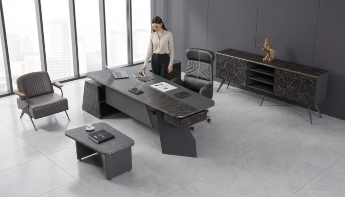 Ontwerper Modern Bijzettafel Salontafel Kantoorinrichting Büro.