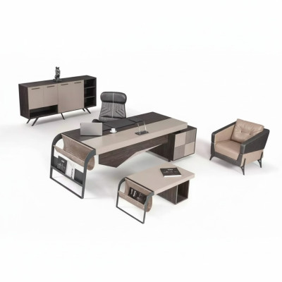 Advocatenkantoor Luxe meubels Kantoorinrichting Compleet set Tafel Kast 3-delig