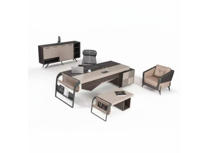 Advocatenkantoor Luxe meubels Kantoorinrichting Compleet set Tafel Kast 3-delig