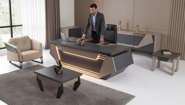 Moderne kantoorinrichting meubels Ontwerper meubels Bureau Archiefkast