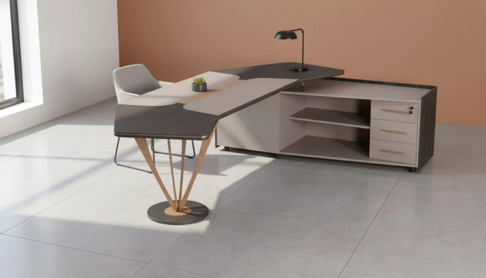Hoekbureau Kantoor meubels Thuiskantoor Luxe meubels Modern Bureau Nieuw