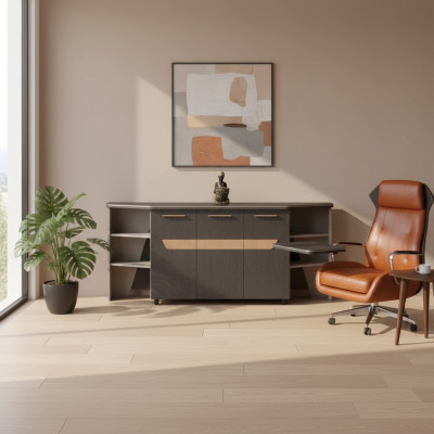 Moderne kantoorkast Werkkamer planken Luxe ontwerper Nieuwe meubels Plank