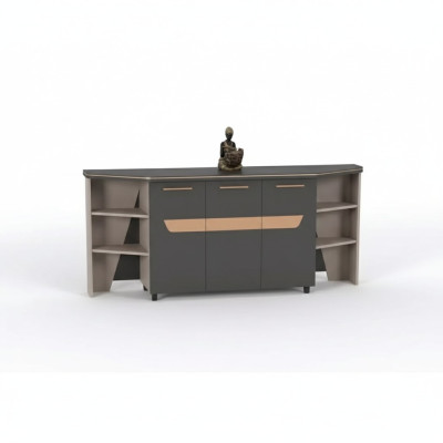Moderne kantoorkast Werkkamer planken Luxe ontwerper Nieuwe meubels Plank