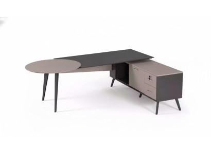 Kantoormeubilair Hoekbureau Modern Luxe Tafel Ontwerper Kantoorwerktafels