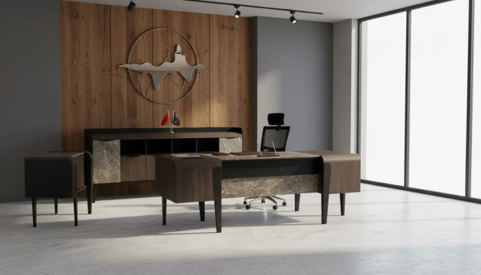 Bureau Meubel Bureau Tafel Marmer Imitatie Tafels Kantoorinrichting