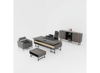 Hoekbureau kast salontafel Moderne kantoormeubelen Luxe design