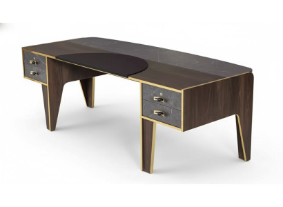 Bureau met laden Kantoor meubels Tafel Luxe kantoor 220x95