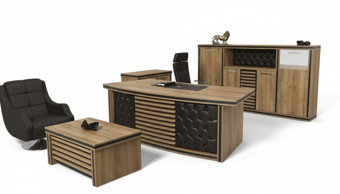 Volledige kantoorset bureau kantoorkast salontafel designer meubels