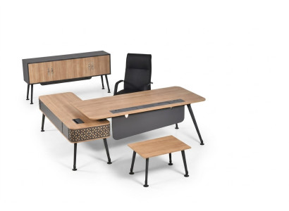 Luxe kantoorinrichting Compleet set thuiskantoor Designer meubels