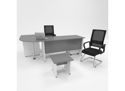 Kantoormeubel set, compleet kantoor 2-delige bureautafel inrichting salontafel tafel