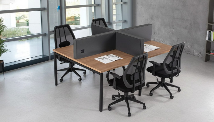 Werkkamermeubilair Bureau set Kantoor meubels Kantoor bureau Tafel Hout