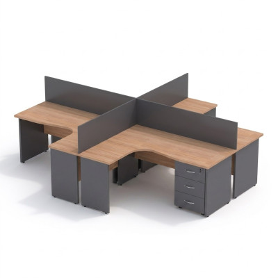 Kantoorinrichting Meubels Bureau Bureaus Teamtafel Balie