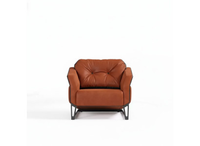 Kantoorstoel Luxe meubilair Kantoorinrichting Oranje zitting Nieuw