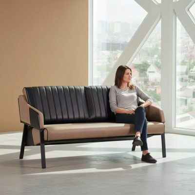 Kantoor meubels Luxe Bankstel 2-zits Modern Bankstel Nieuw