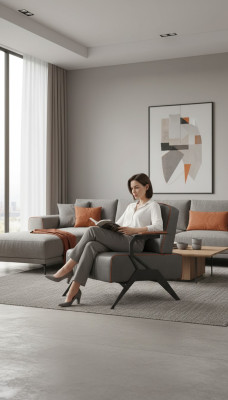 Luxe fauteuil stof thuiskantoor stoel kantoorinrichting textiel meubels nieuw