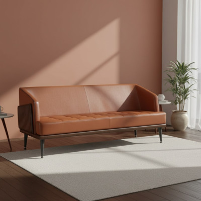 Ontwerpbureaumeubelen gestoffeerde bankstellen luxe tweezitsbank Kantoorstoelen