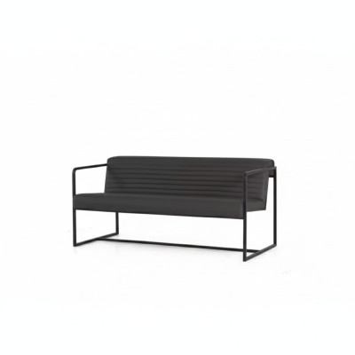 Moderne bank 2-zits kantoor luxe stijl gestoffeerde bank nieuw.