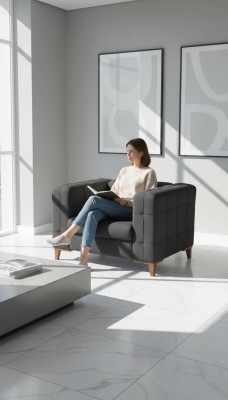 Fauteuil Zwart Stoel Kantoor Moderne Ontwerper Fauteuil Nieuw