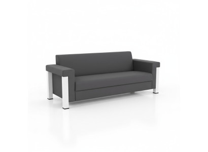 Bankstel 3-zits werkkamer Textiel meubels Bekleding Stof Bank Modern Designer